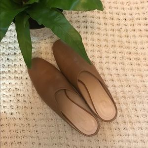 Everlane Day Heel Mules in Cognac.  Women size 11